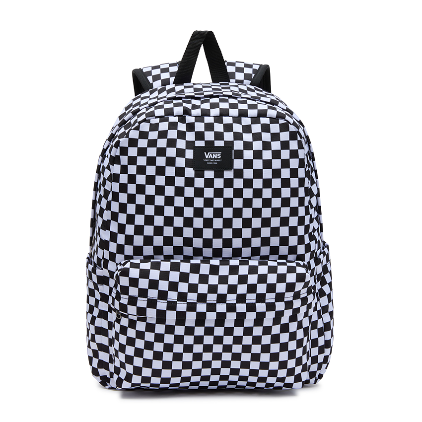 Zaino Vans Old Skool Check Backpack Nero/Bianco