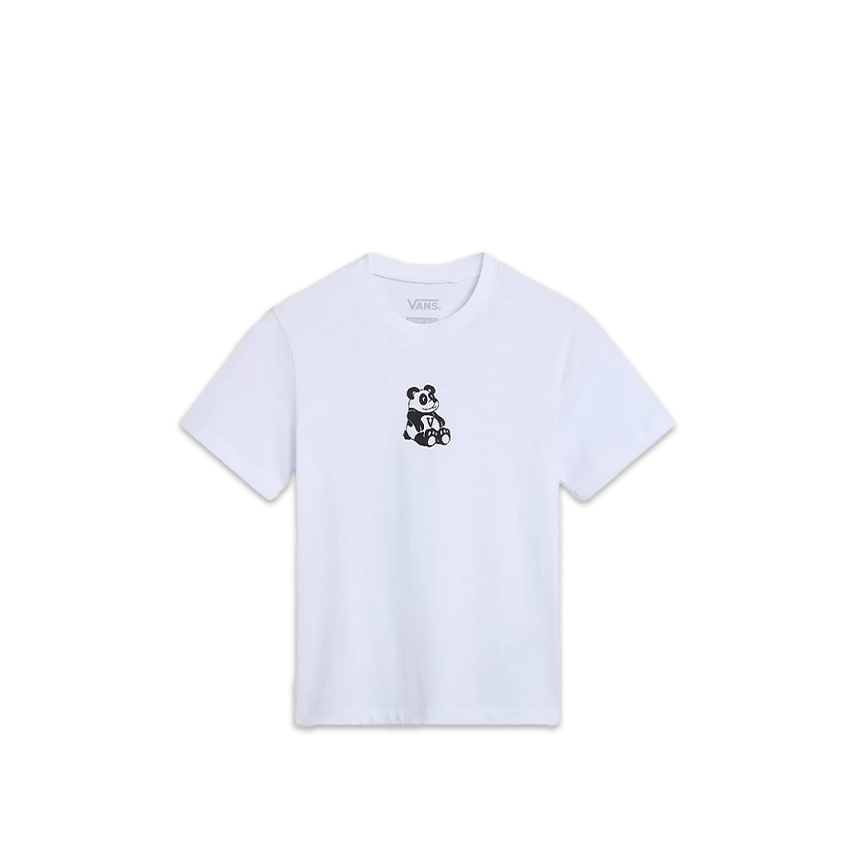 T-Shirt Bambino Vans Panda Tee Bianco