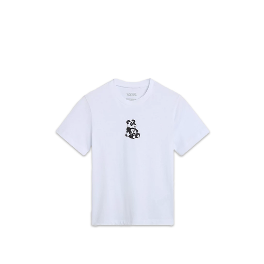 T-Shirt Bambino Vans Panda Tee Bianco