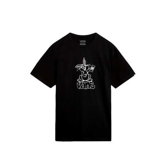 T-Shirt Bambino Vans Crazy Eddy Tee Nero
