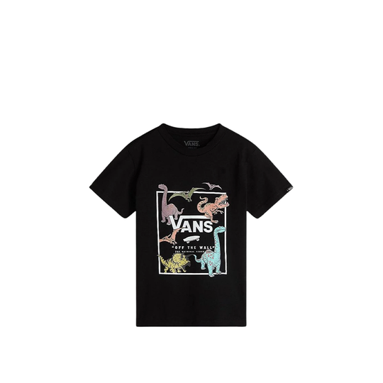 T-Shirt Bambino Vans Glow Dino Ss Black