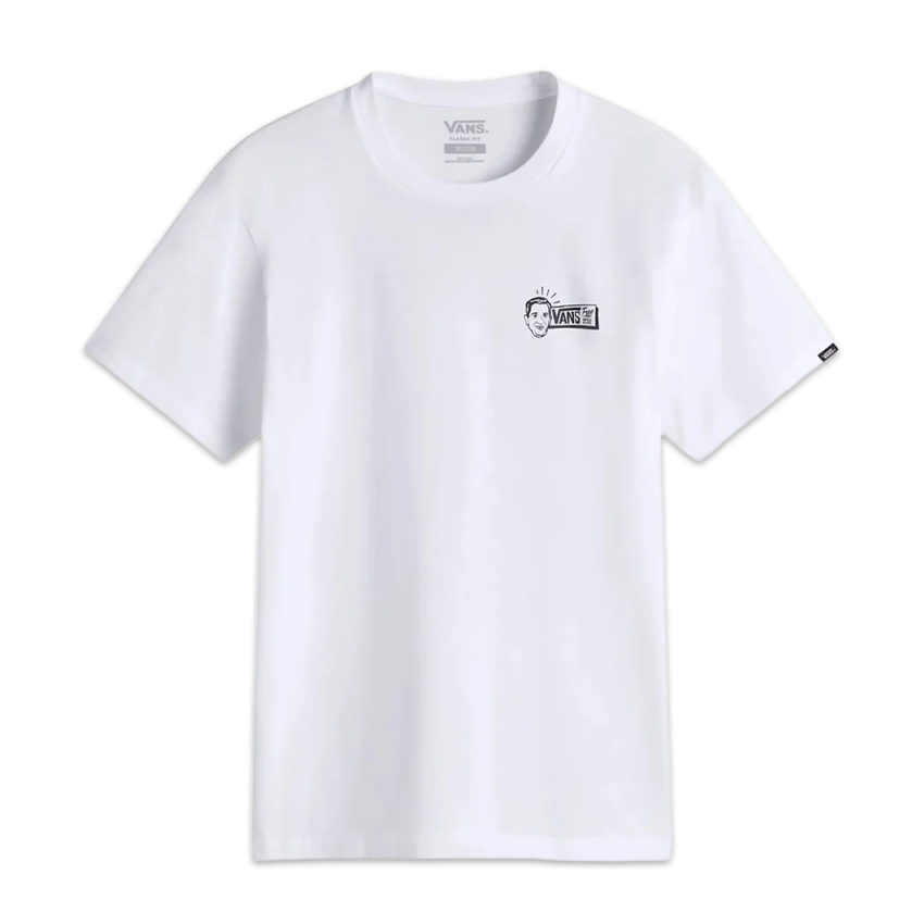 T-Shirt Vans Death Grip Tee Bianco