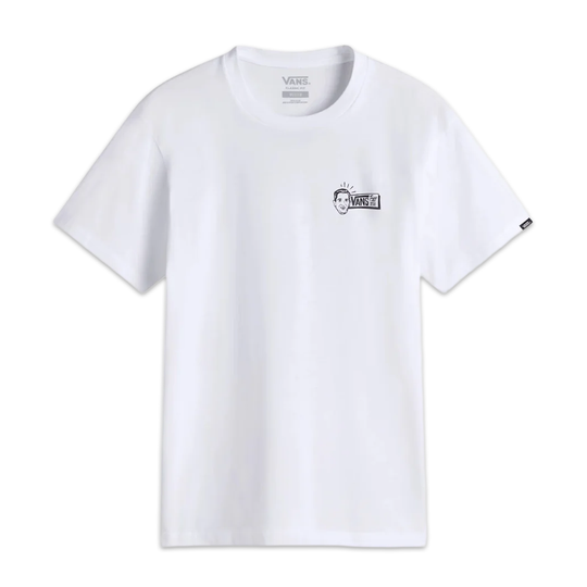 T-Shirt Vans Death Grip Tee Bianco