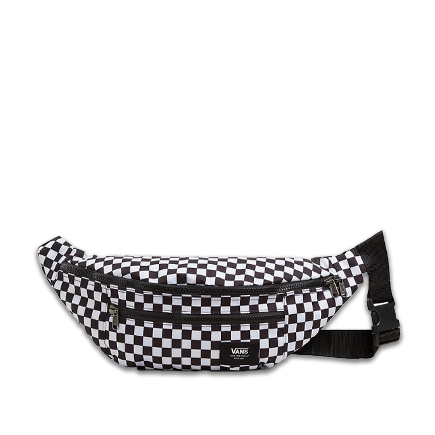 Marsupio Vans Ward Cross Check Waist Bag Nero/Bianco