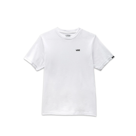 T-Shirt Bambino Vans Left Chest Tee Bianco