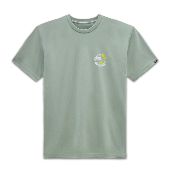 T-Shirt Vans Mini Dual Palm Tee Verde