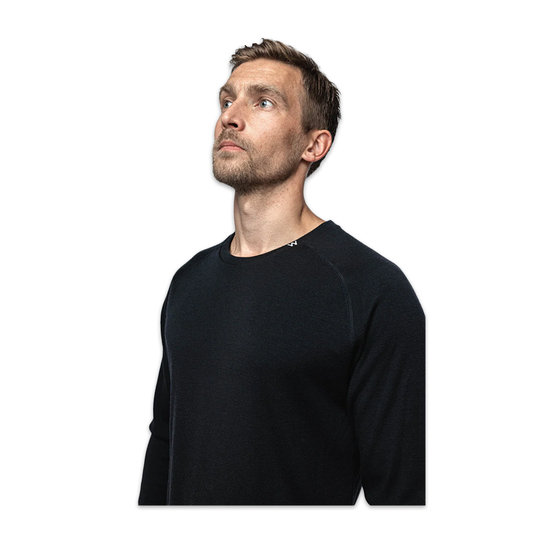 T-Shirt Woolf Tuv Tee LS Nero