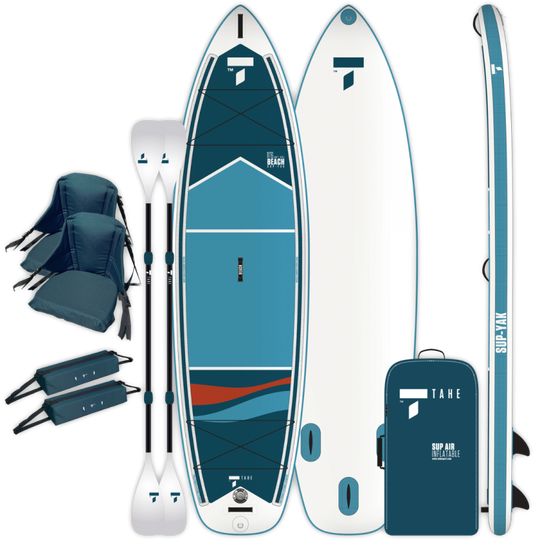 Surfplank Sup Gonfiabile Tahe Beach Sup-Yak Water 11'6" + Kajak-Kit