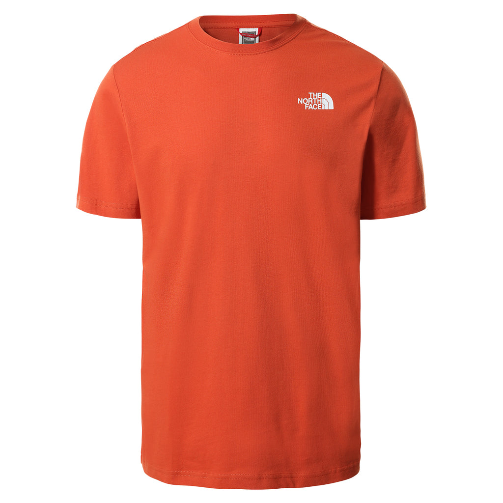 T-Shirt The North Face Red Box Mattone