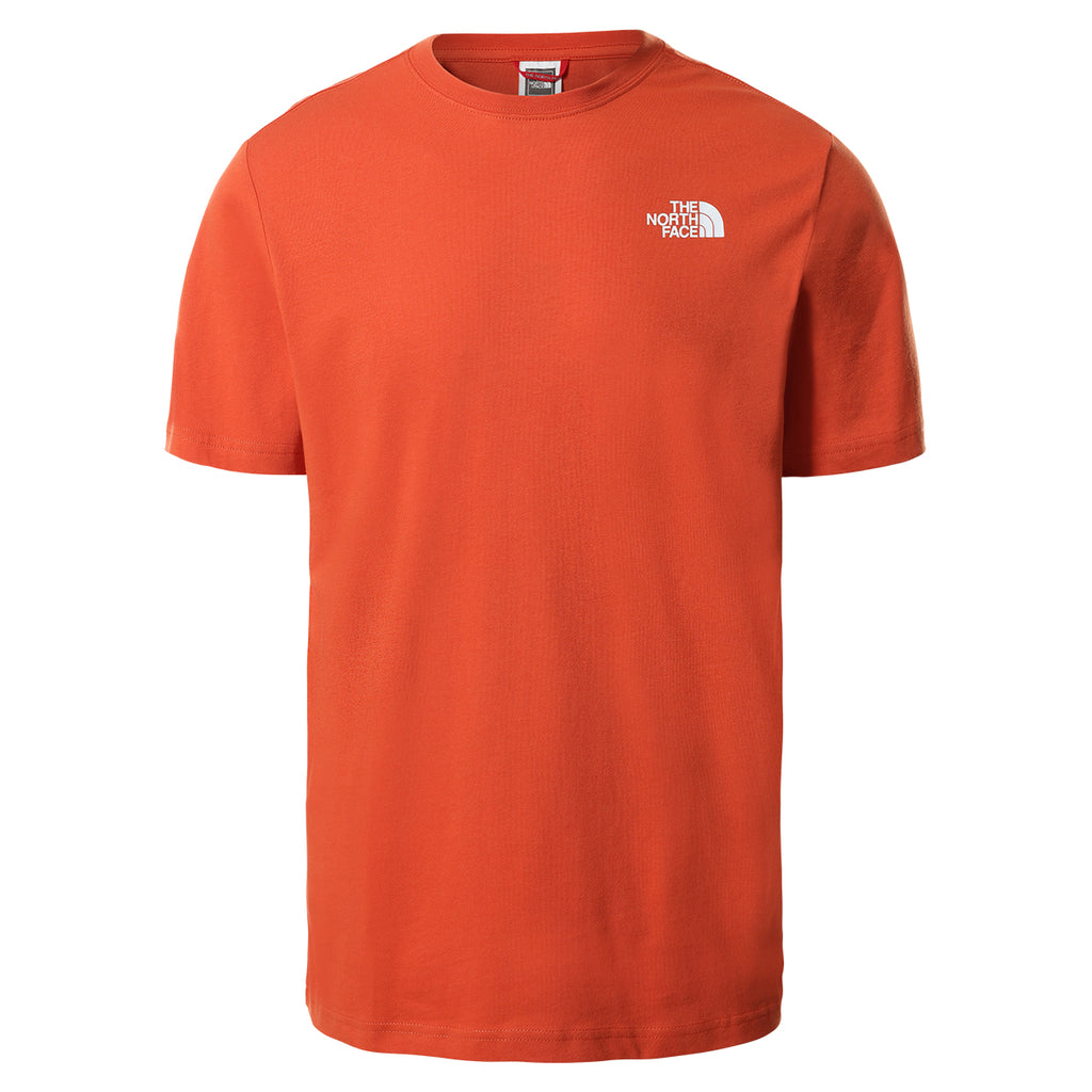 T-shirt The North Face Red Box Mattone