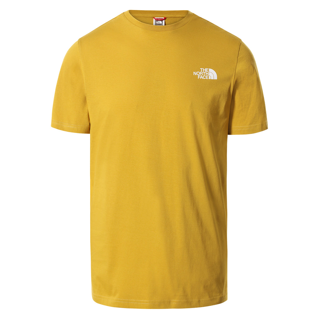 T-shirt The North Face Simple Dôme Giallo