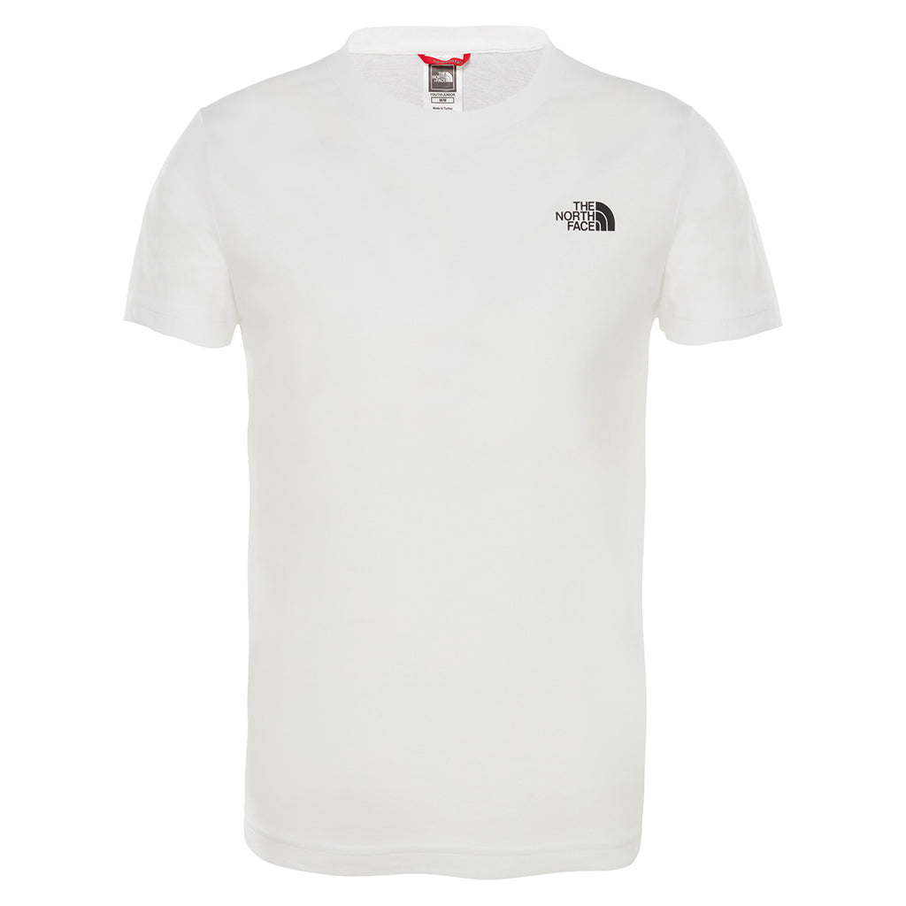 T-Shirt The North Face Bambino Simple Dôme Blanc