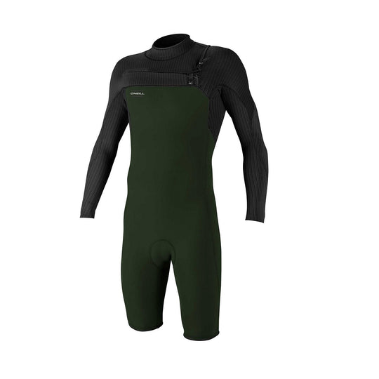 Muta O'neill Uomo Hyperfreak Chest Zip 2mm L/S Oliva