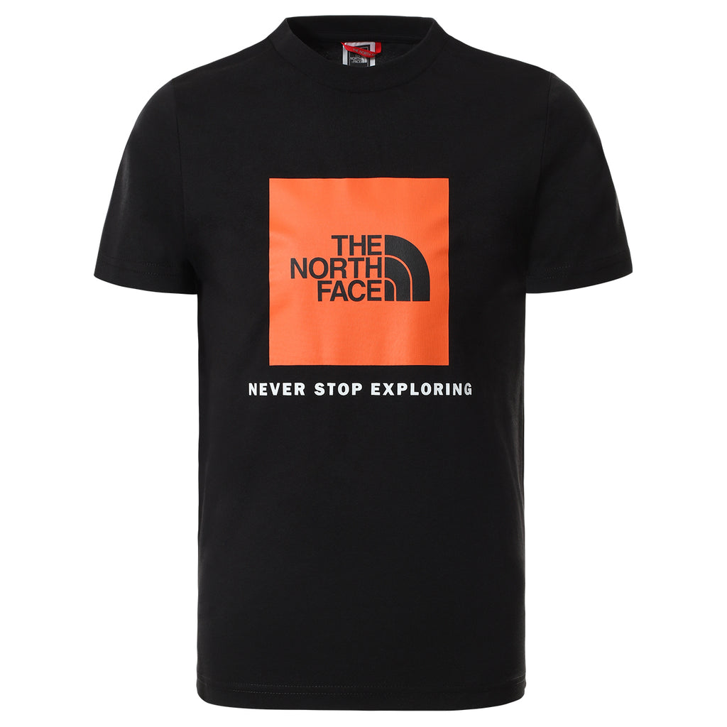 T-Shirt The North Face Bambino Box Tee Nero