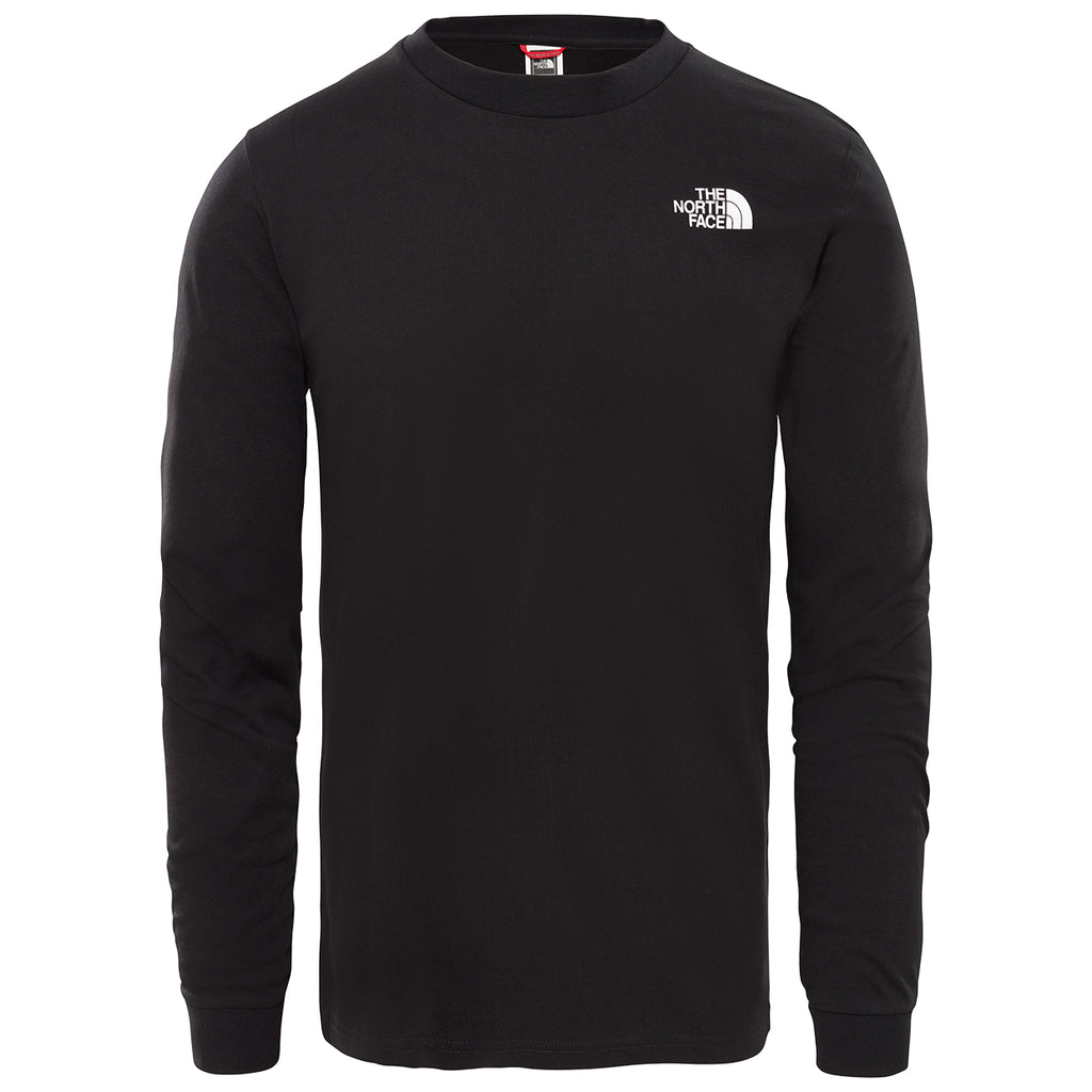 T-Shirt The North Face Simple Dome Ls Nero