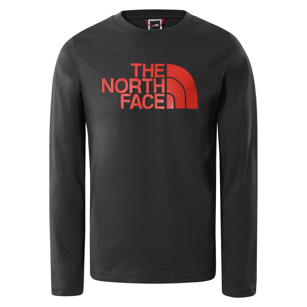 T-Shirt The North Face Bambino Easy Tee Gris