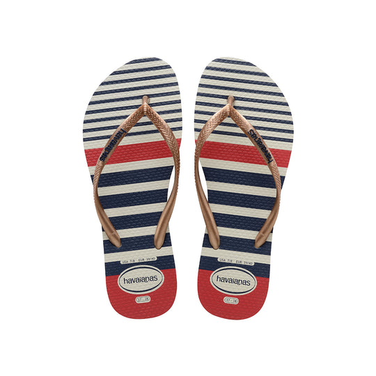 Infradito Havaianas Slim Nautical Oro