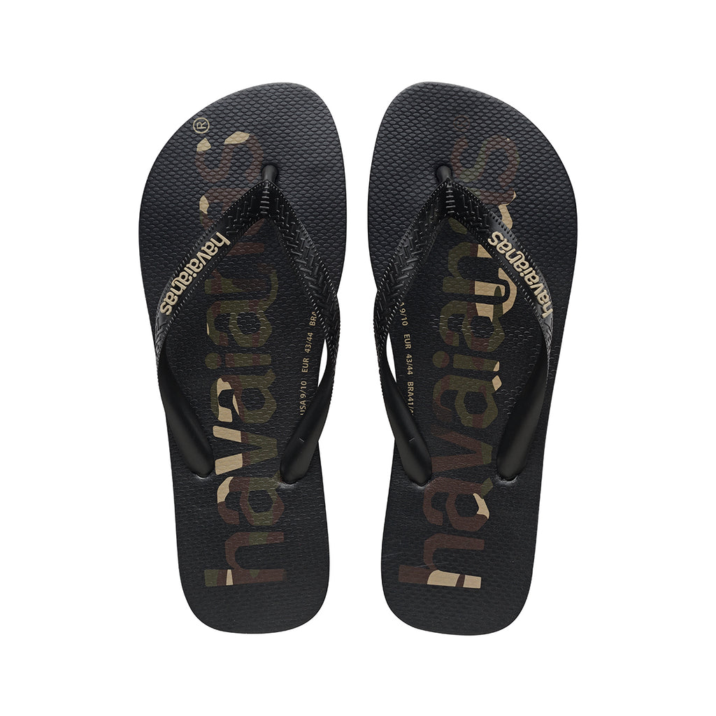 Infradito Havaianas Haut Logomania Nero