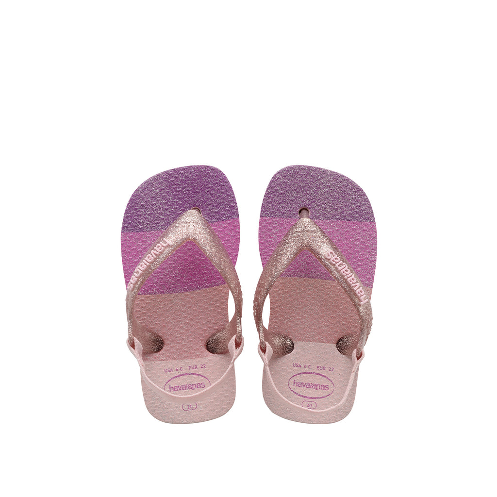 Infradito Havaianas Brasil Logo Bambino Pink