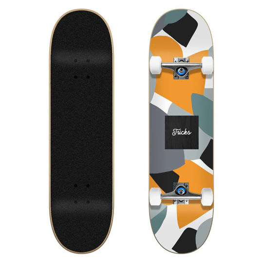 Skate Completo Tricks Camo Multicolor