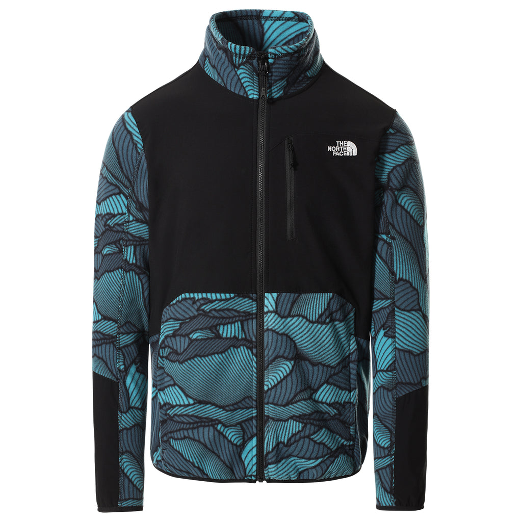 Pile The North Face Uomo Glacier Pro Full Zip Blau