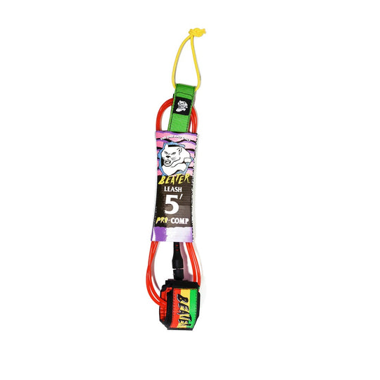 Leine Surf Catch Surf Beater 5' Pro Comp Rasta