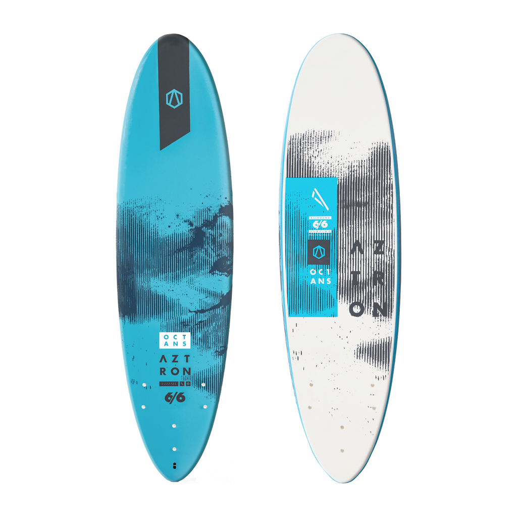 Surfplank da Surf Aztron Octans 6'6” Softtop Celeste