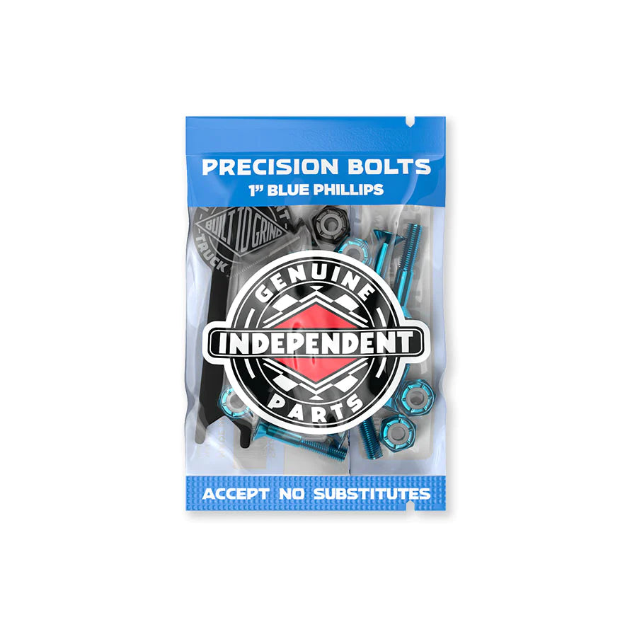 Viti Skate Independent Genuine Parts Phillips 1" Blu