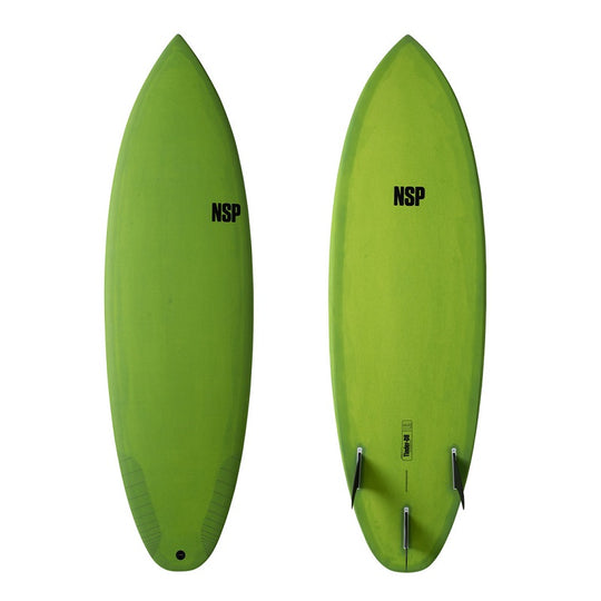 NSP Protech Tinder 6'6" grünes Surfplank