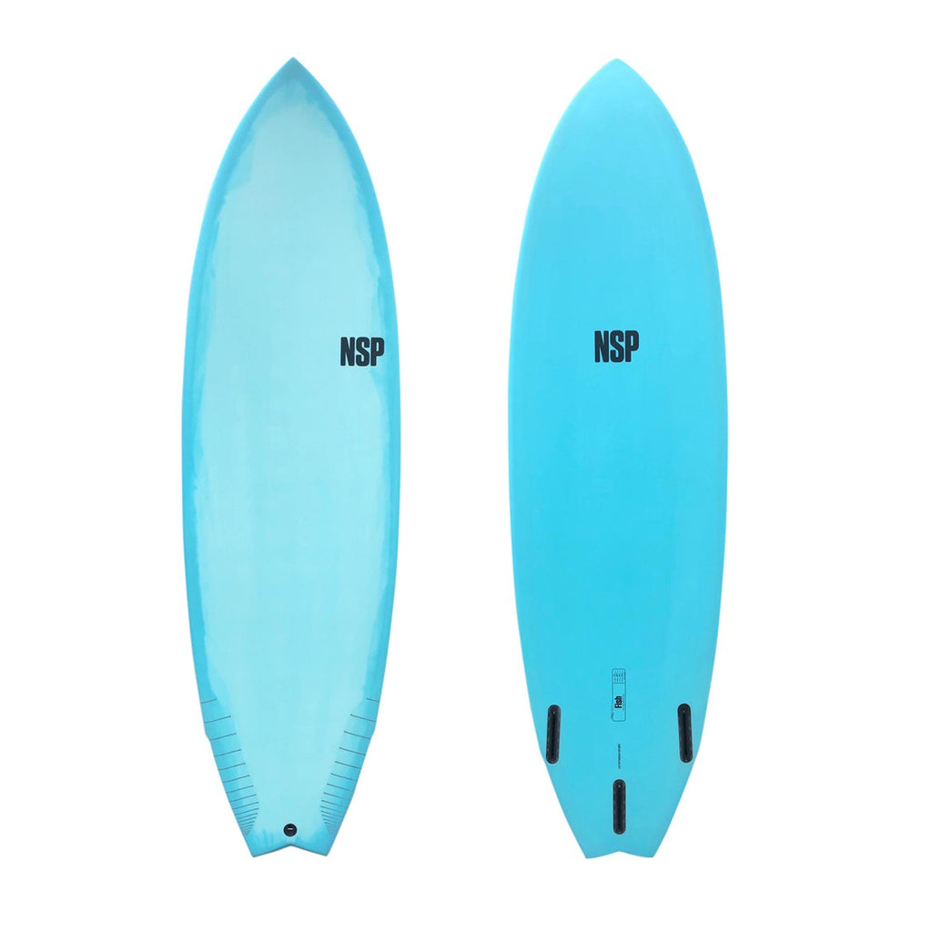 Tavola Surf NSP Protech Fish 6’0” Blu