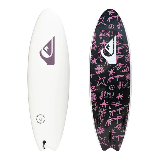 Quiksilver Bat 6'0" Surfplank Weiß