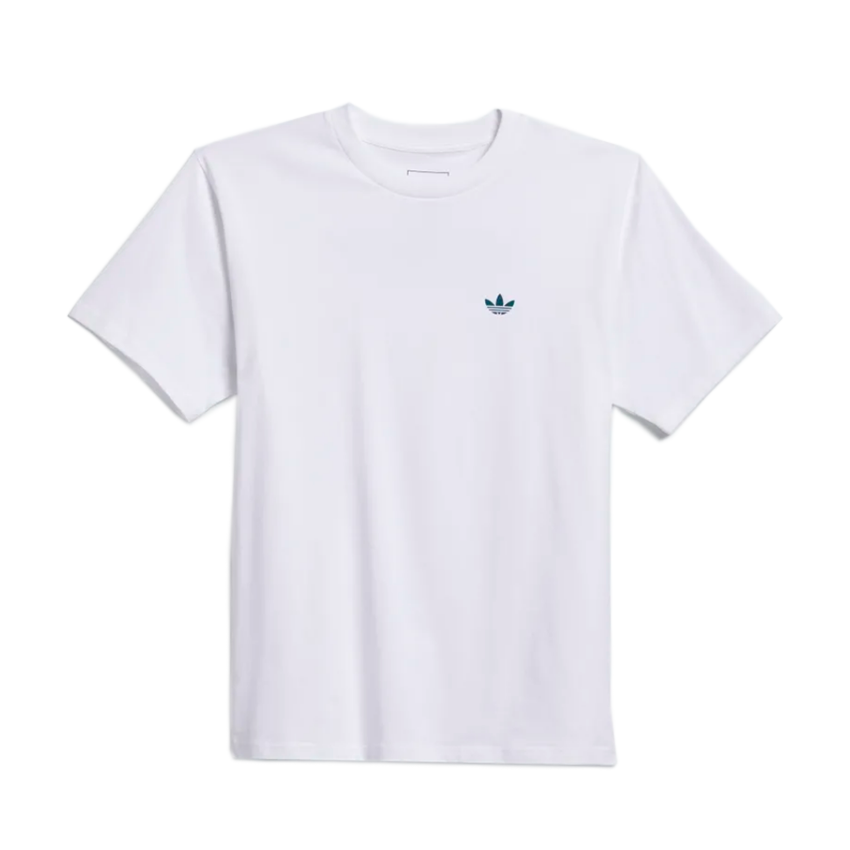 T-Shirt Adidas Skate 4.0 Logo Bianco