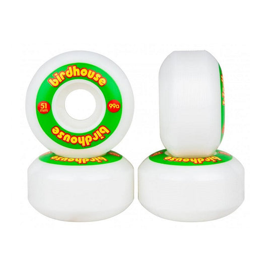 Birdhouse Logo 51 mm 99a Rasta Skate Wheels