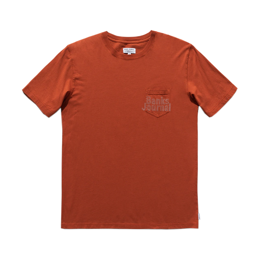 T-Shirt Banks Journal Bunker Terracotta