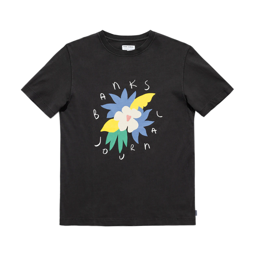 T-Shirt Banks Journal Island Nero