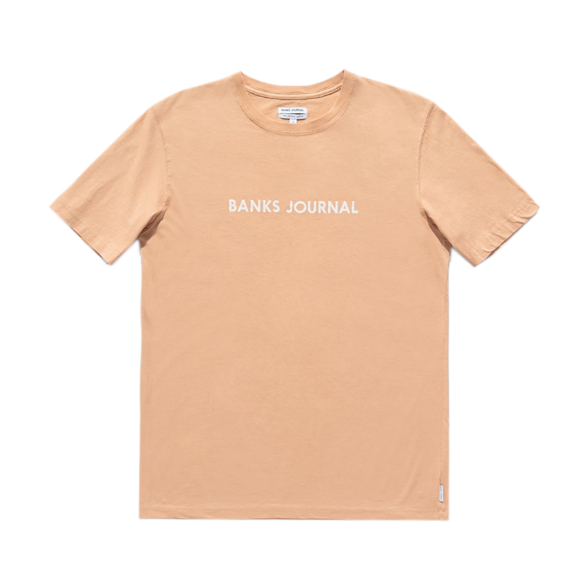 T-Shirt Banks Journal Label Pink