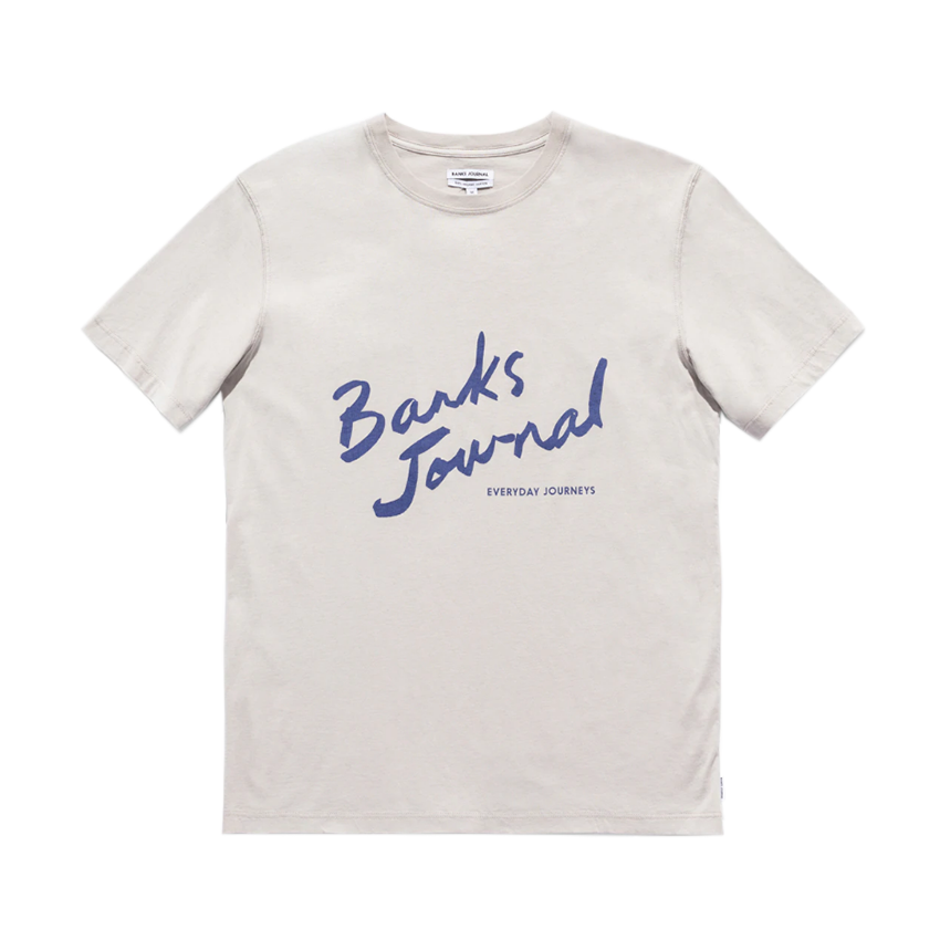 T-shirt Banks Journal Seventy Seventy Grigio