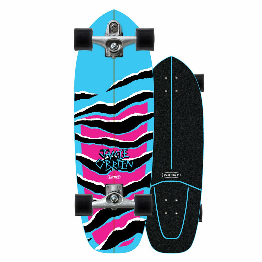 Surfskate Carver Joe Blue Tiger Completo C7