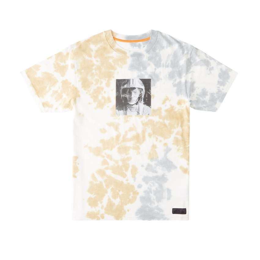 T-Shirt DC Shoes x Star Wars Red Five Lily White/Mojave Tie Dye