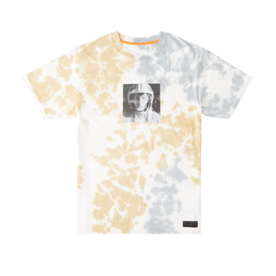 T-Shirt DC Shoes x Star Wars Red Five Lily White/Mojave Tie Dye