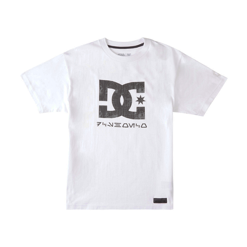 T-Shirt DC Shoes x Star Wars Star Darkside Weiß