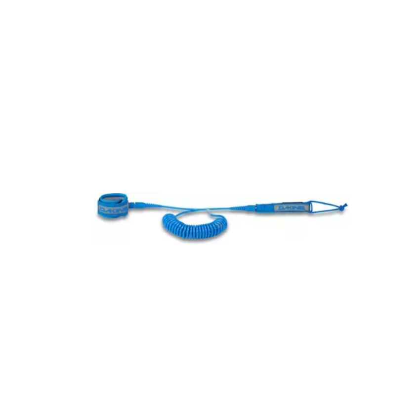 Leash Dakine Sup Coiled Calf 10’ x 3/16” Bleu