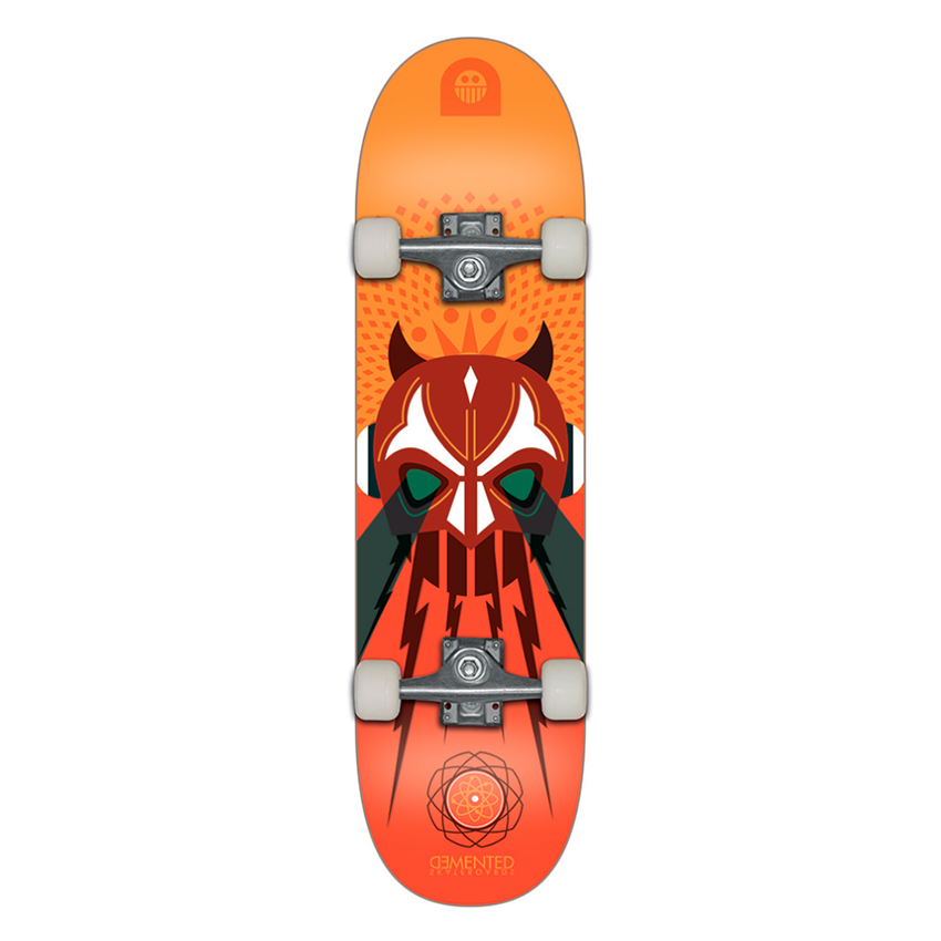 Skate Demented Super Lucha 7,75" Arancione