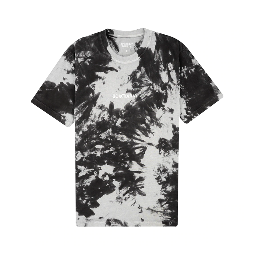 T-shirt Doomsday No More Space Tiedye Nero