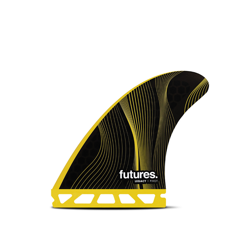 Ailerons Pinne Surf Futures P8 Rtm Hex Giallo