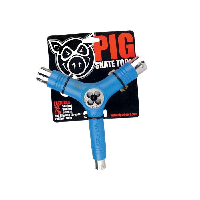 Tool Skate Pig Farbiges T-Tool Blau