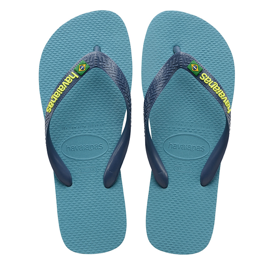 Infradito Havaianas Brasil Logo Nautical Blue