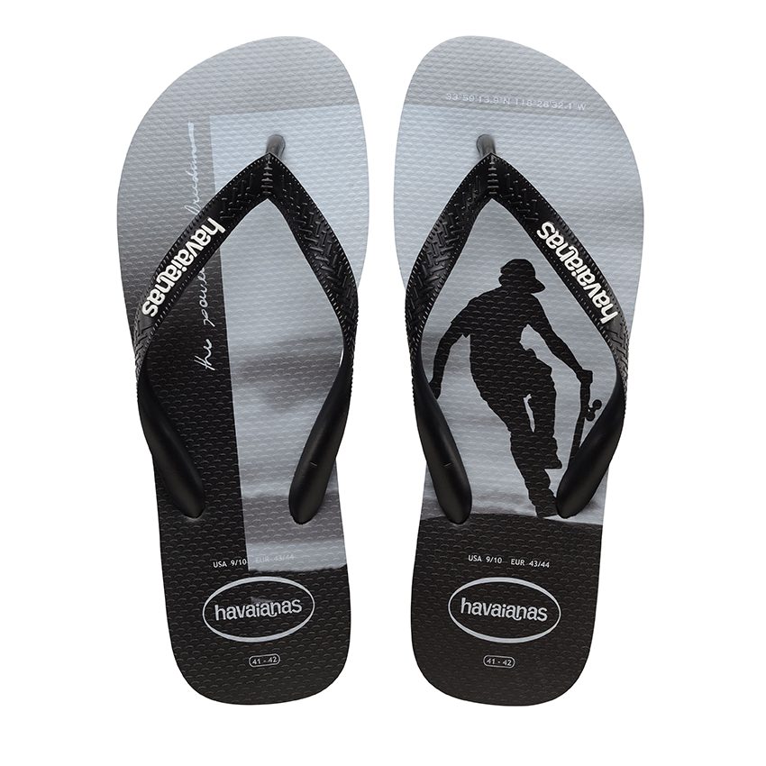 Havaianas Hype Black Flip Flops