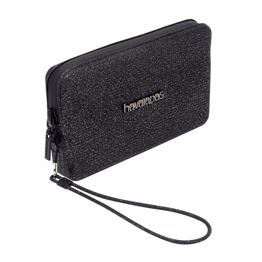 Astuccio Havaianas Mini Bag Plus Glitter Nero