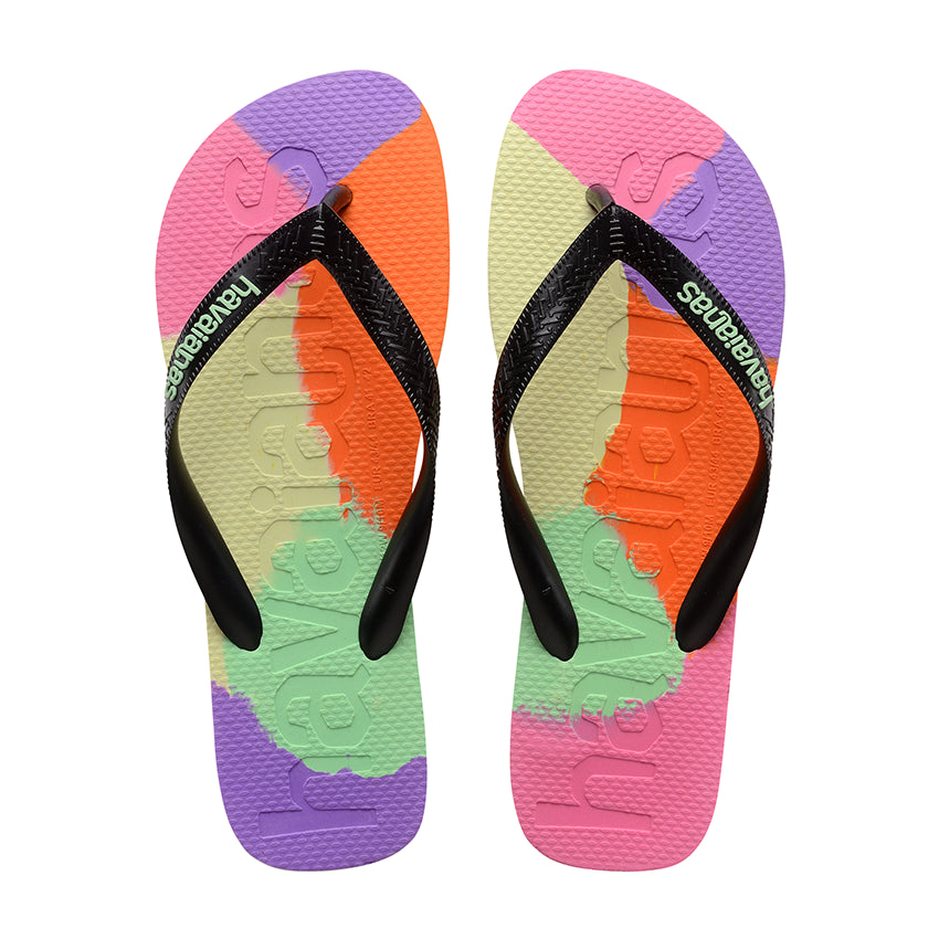 Infradito Havaianas Top Logomania Colors II Nero